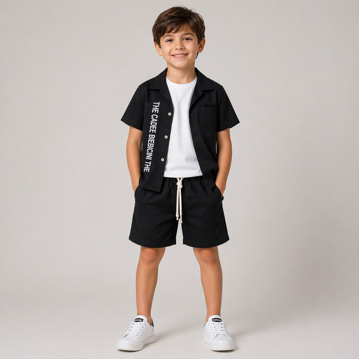 Completo 3 Pezzi Bimbo cotone