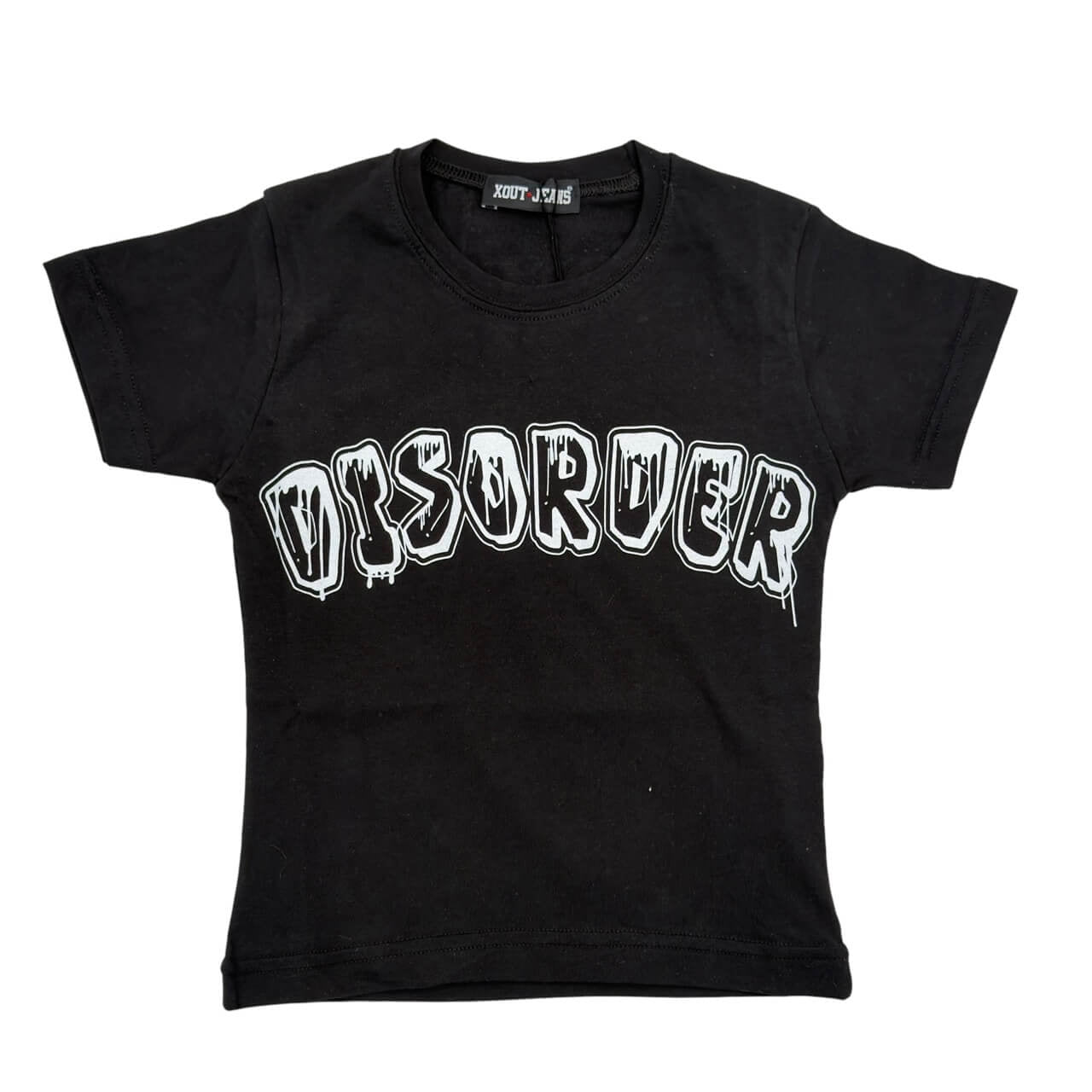 Bedrucktes T-Shirt für Babys, Vorder- und Rückseite