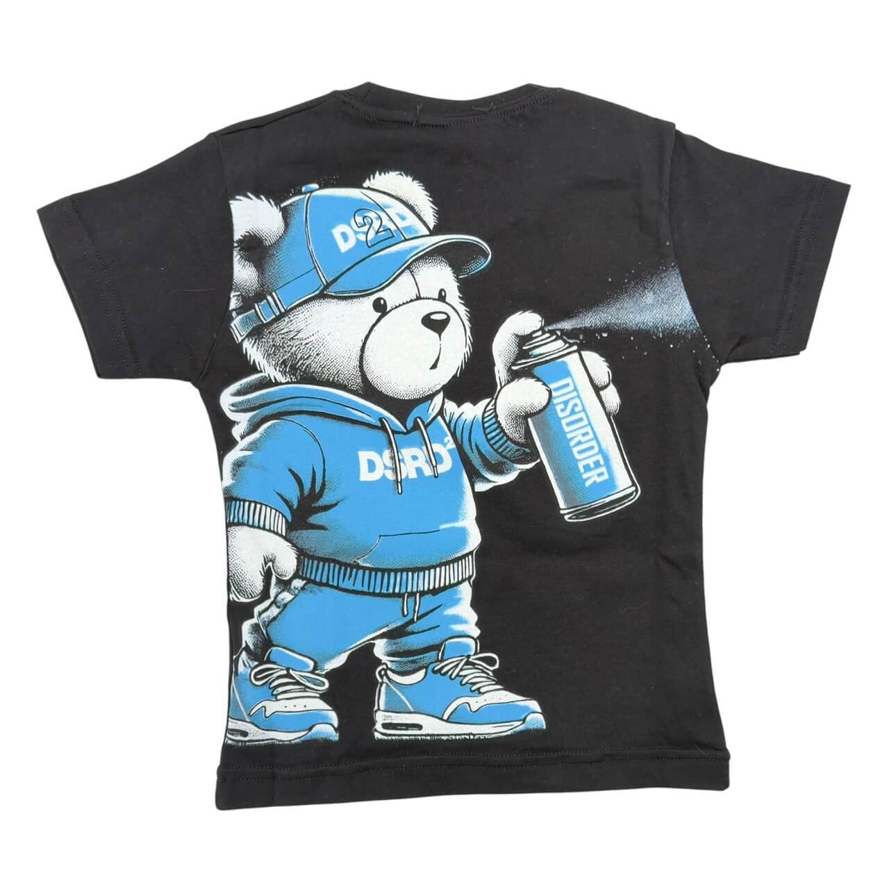 Bedrucktes T-Shirt für Babys, Vorder- und Rückseite