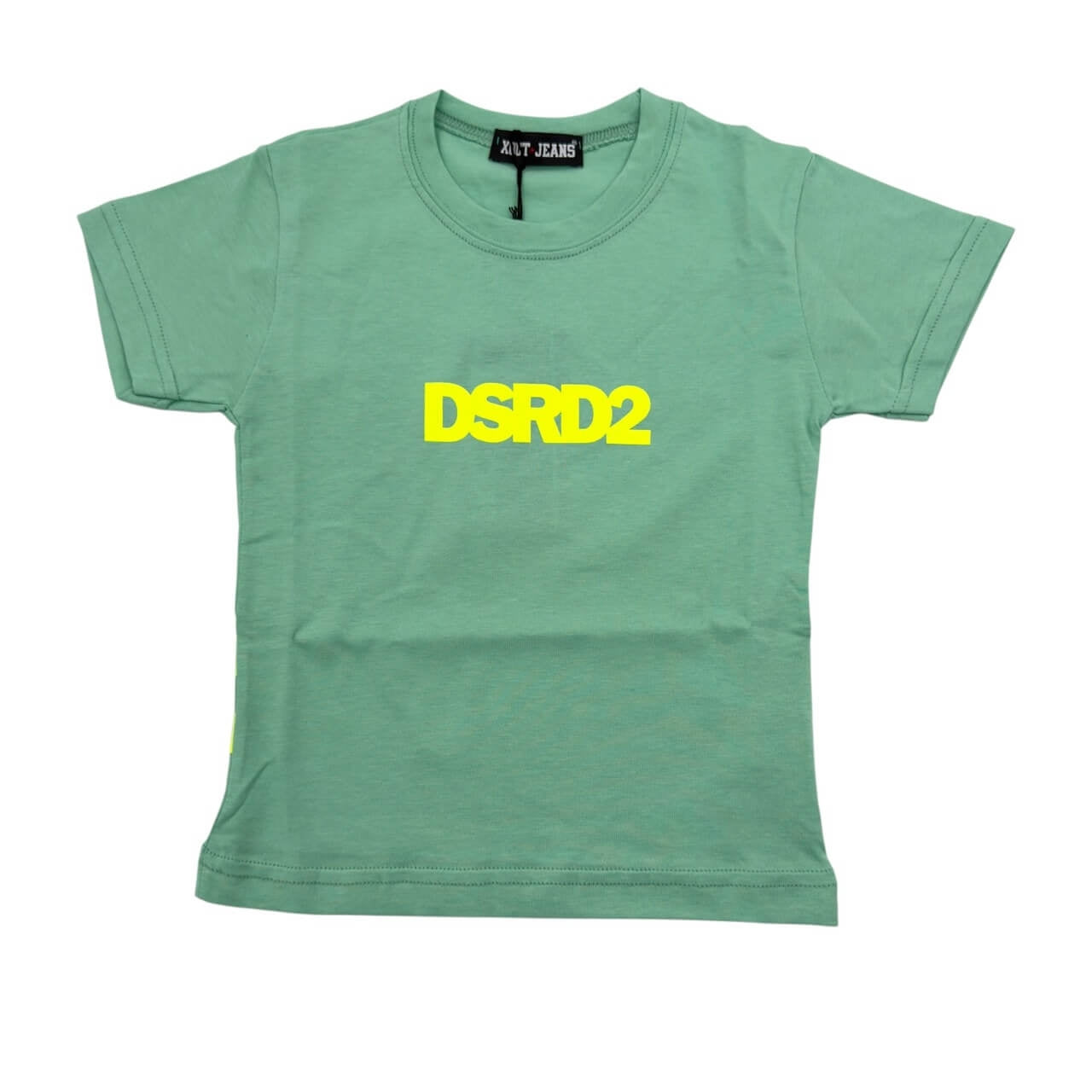 Bedrucktes T-Shirt für Babys, Vorder- und Rückseite
