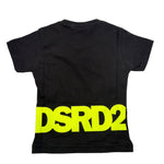 Bedrucktes T-Shirt für Babys, Vorder- und Rückseite