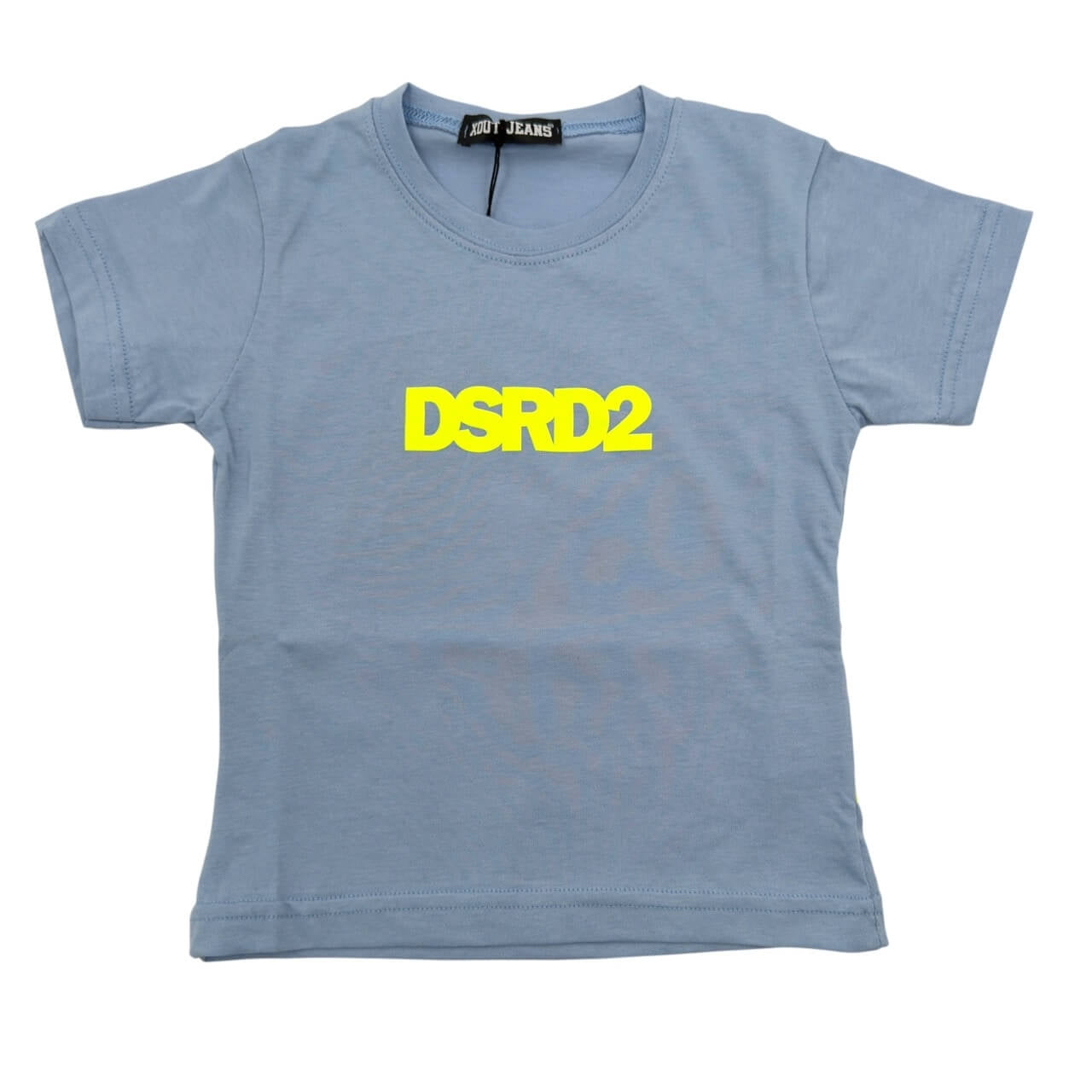Bedrucktes T-Shirt für Babys, Vorder- und Rückseite