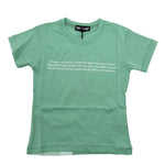 Bedrucktes T-Shirt für Babys, Vorder- und Rückseite