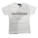Bedrucktes T-Shirt für Babys, Vorder- und Rückseite