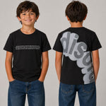 Bedrucktes T-Shirt für Babys, Vorder- und Rückseite