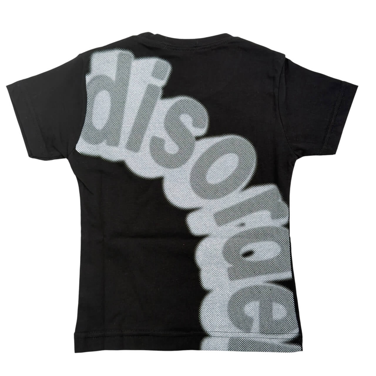 Bedrucktes T-Shirt für Babys, Vorder- und Rückseite