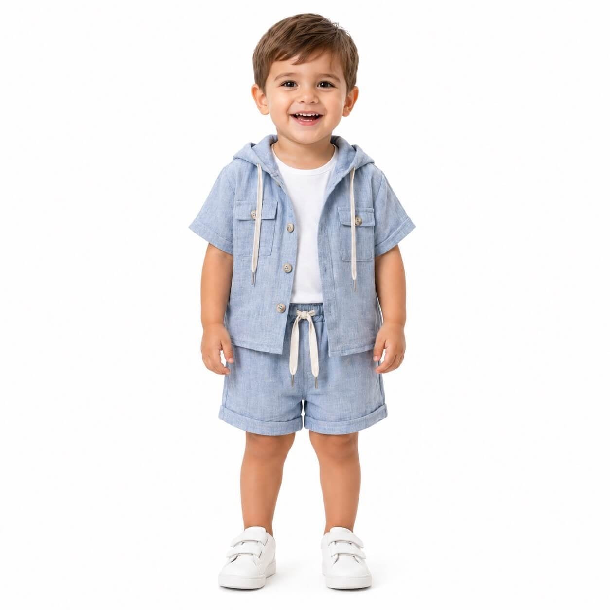 3-teiliges Babyset aus Baumwolle 