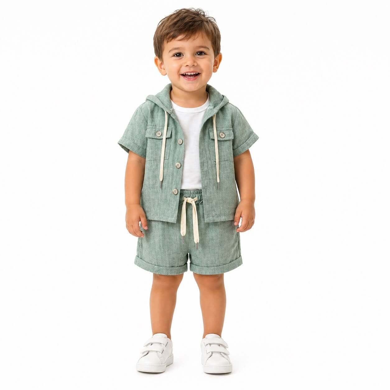 Completo 3 Pezzi Cotone neonato