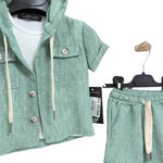 Completo 3 Pezzi Cotone neonato