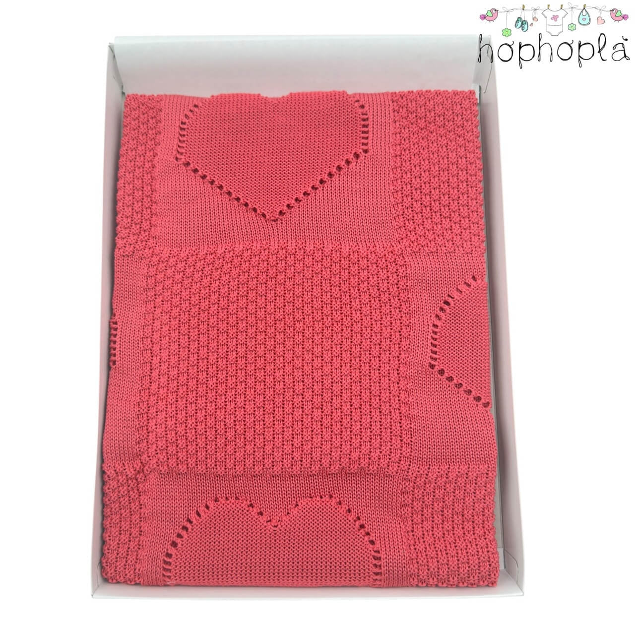 HopHoplà Venus Garnstrickdecke