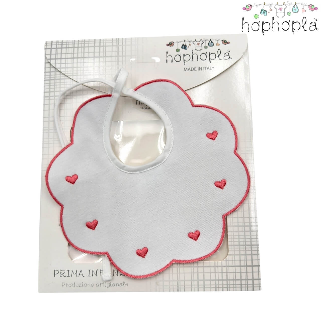 1 Lätzchen HopHoplà Peonia