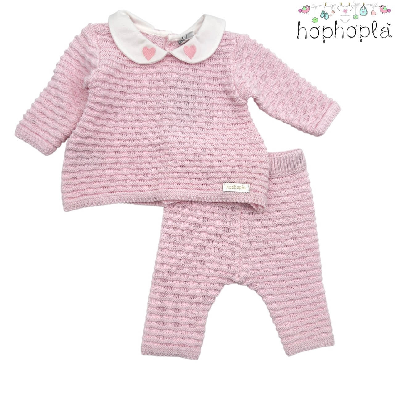 Strampler aus HopHoplà Aisha-Garn