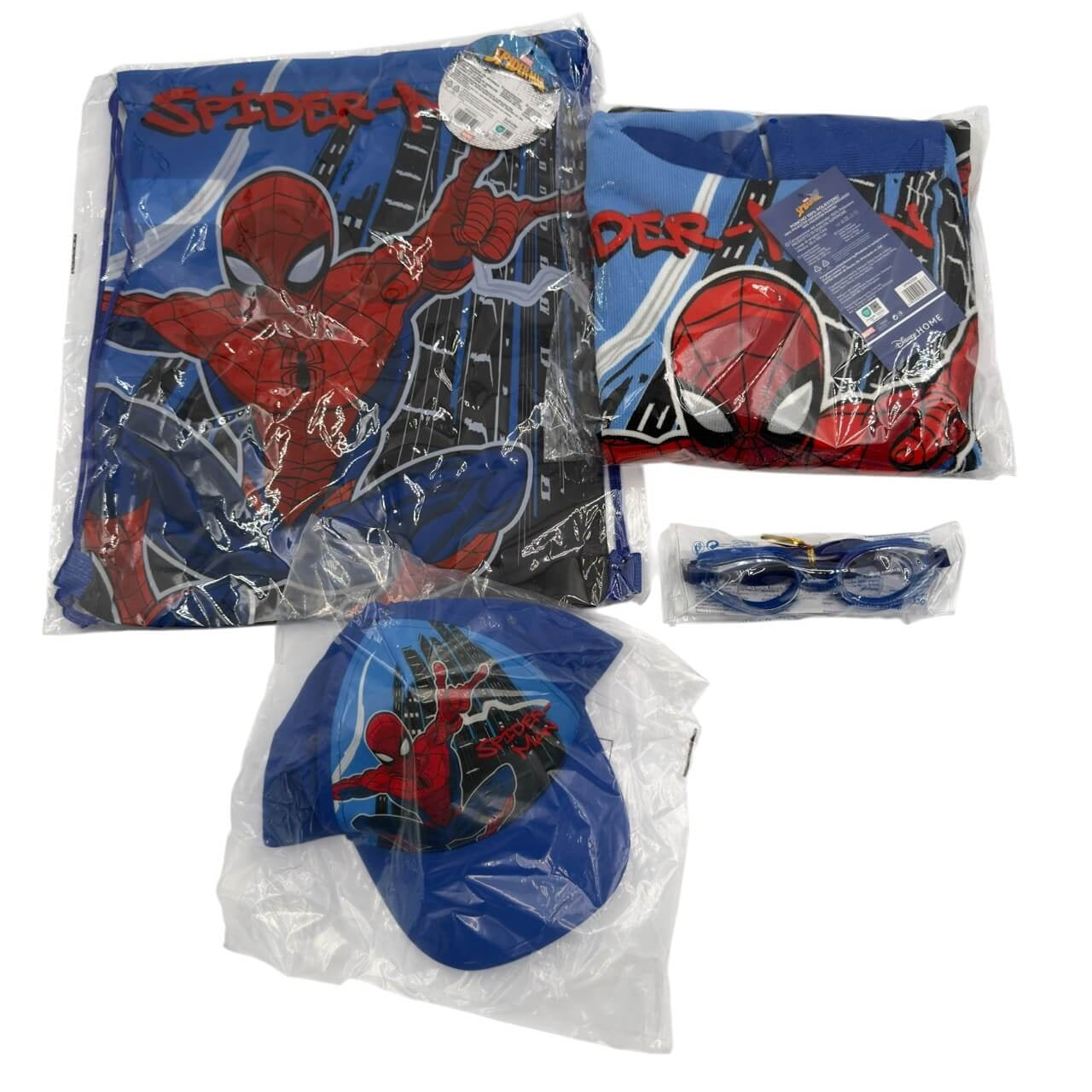 4-teiliges Spiderman-Strandset