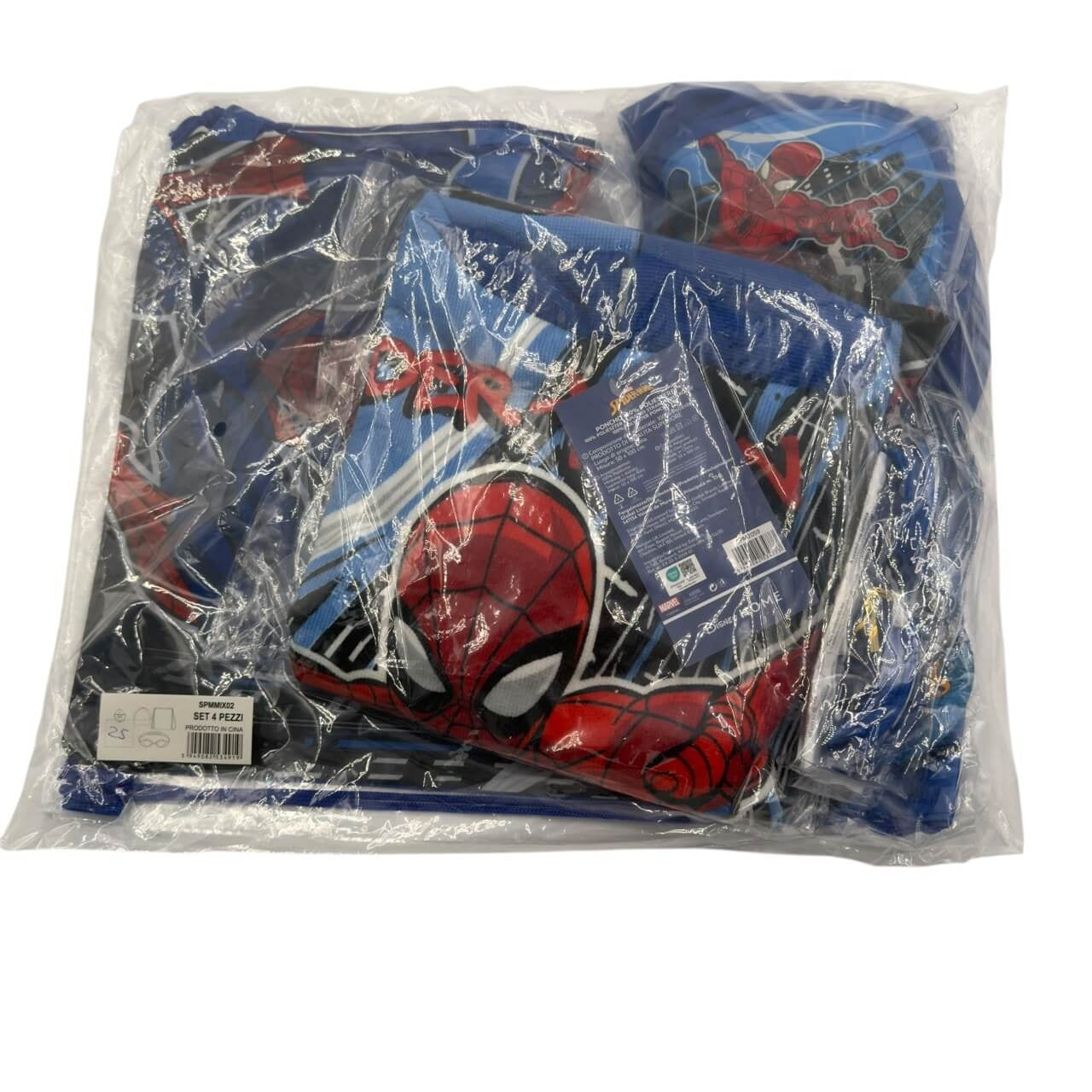 4-teiliges Spiderman-Strandset