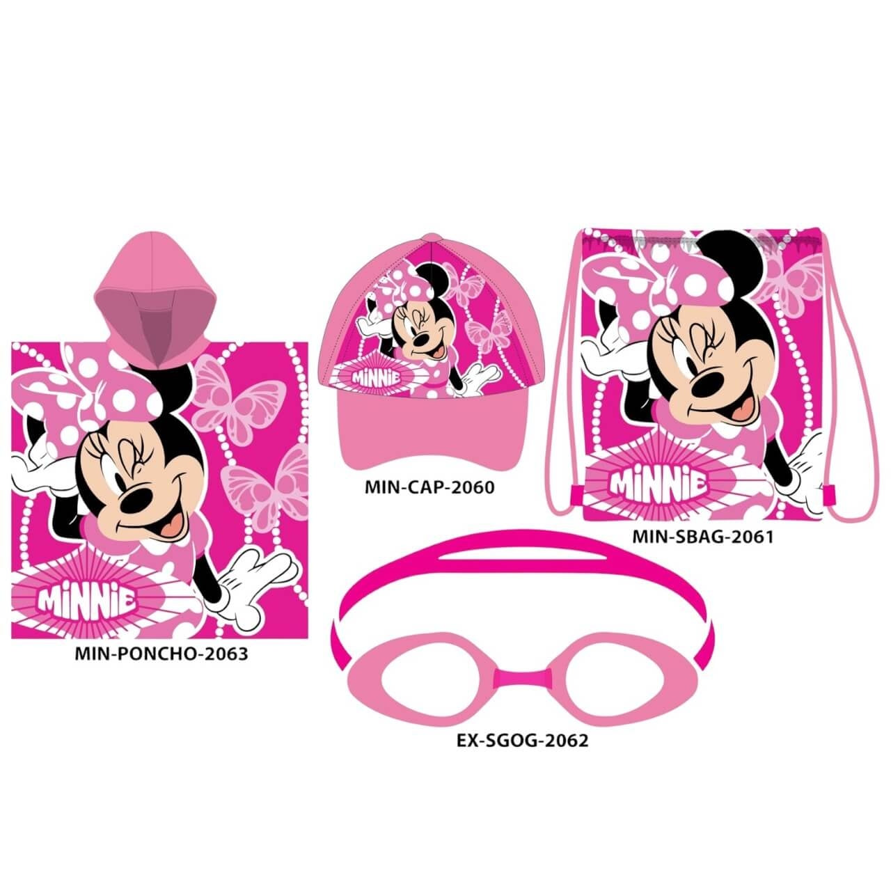 Set mare 4 pezzi di Minnie