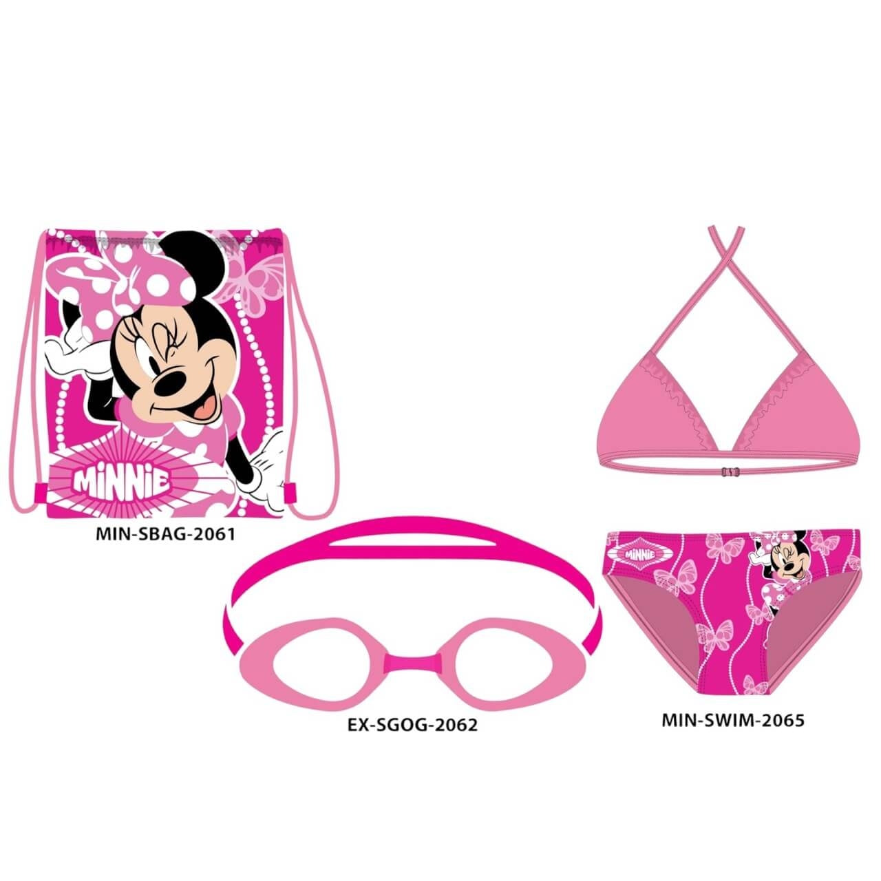 Minnie Maus Strandset 3-teilig