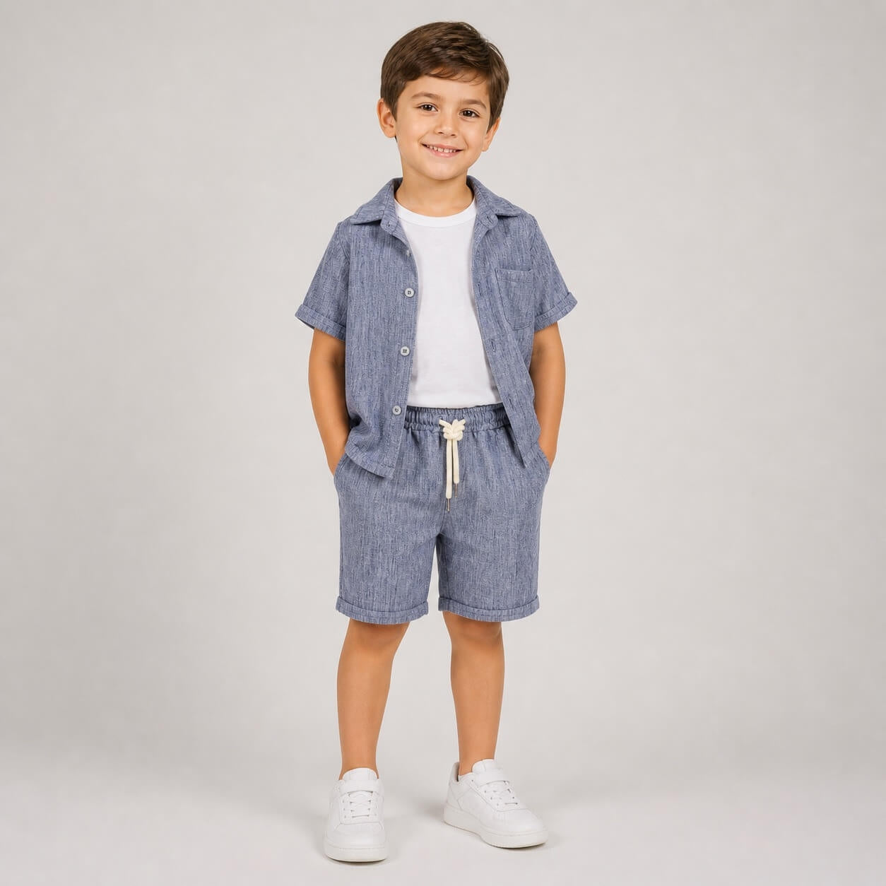 Completo 3 Pezzi Cotone Bimbo