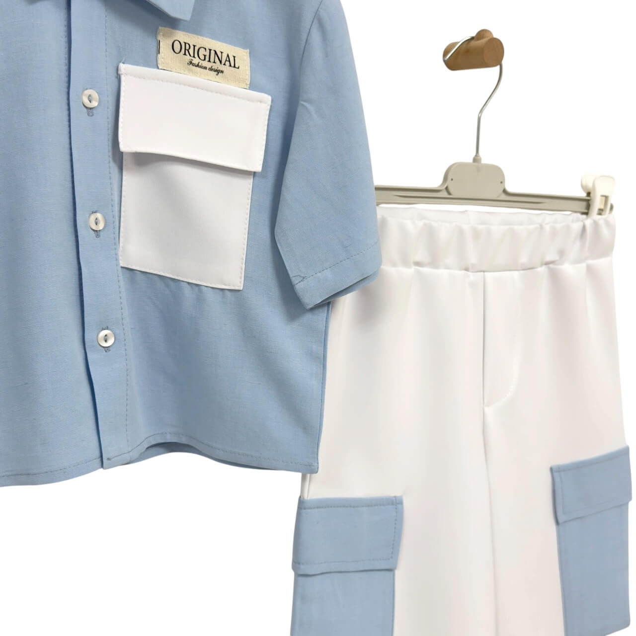 Set aus Baumwolle für Babys