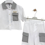 Set aus Baumwolle für Babys