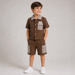Set aus Baumwolle für Babys
