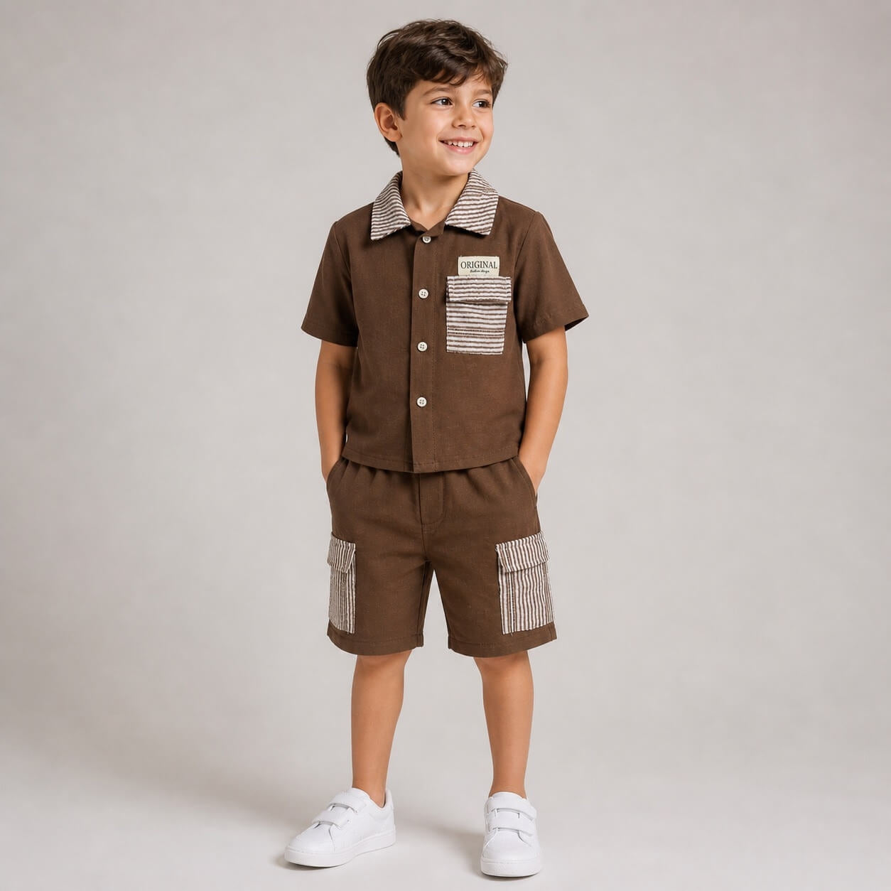 Set aus Baumwolle für Babys