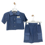 Neugeborenen-Outfit aus Baumwolle