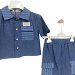 Neugeborenen-Outfit aus Baumwolle
