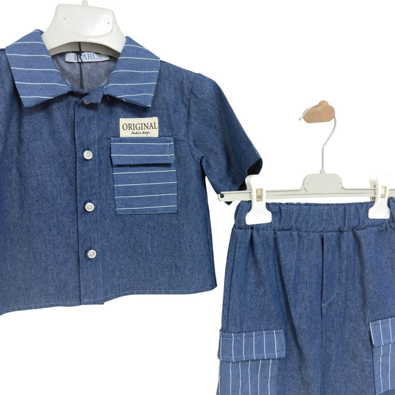 Neugeborenen-Outfit aus Baumwolle