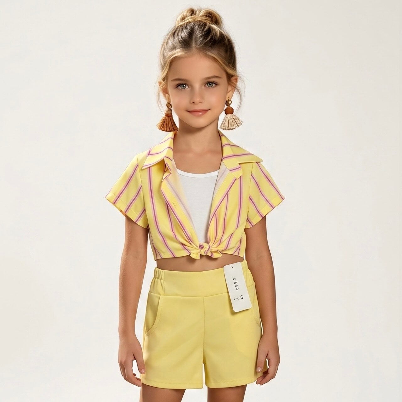 3-teiliges Baby-Mädchen-Outfit