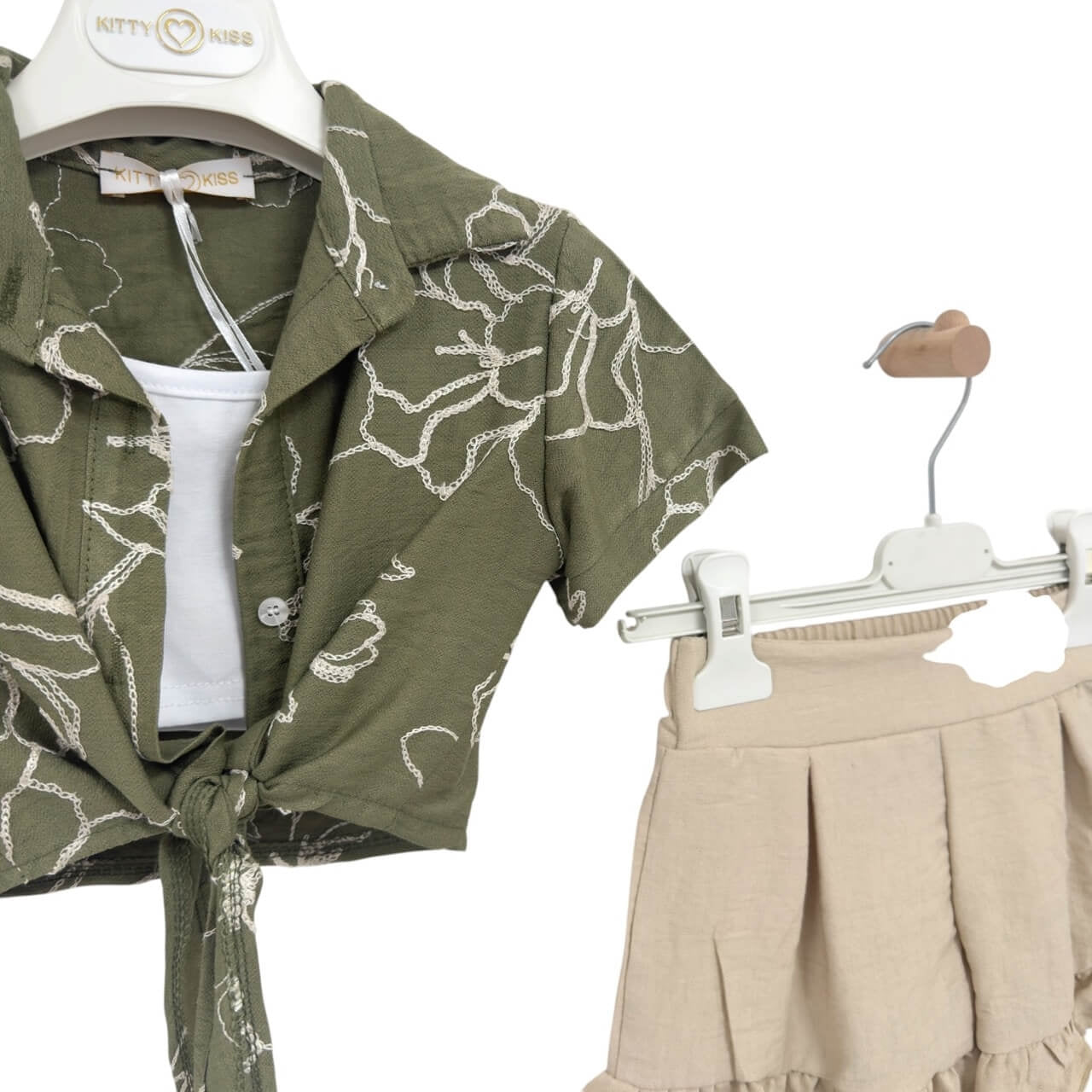 3-teiliges Baby-Mädchen-Outfit