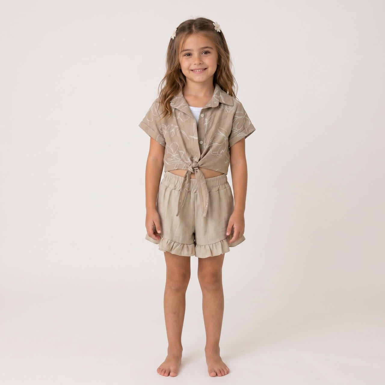 3-teiliges Baby-Mädchen-Outfit