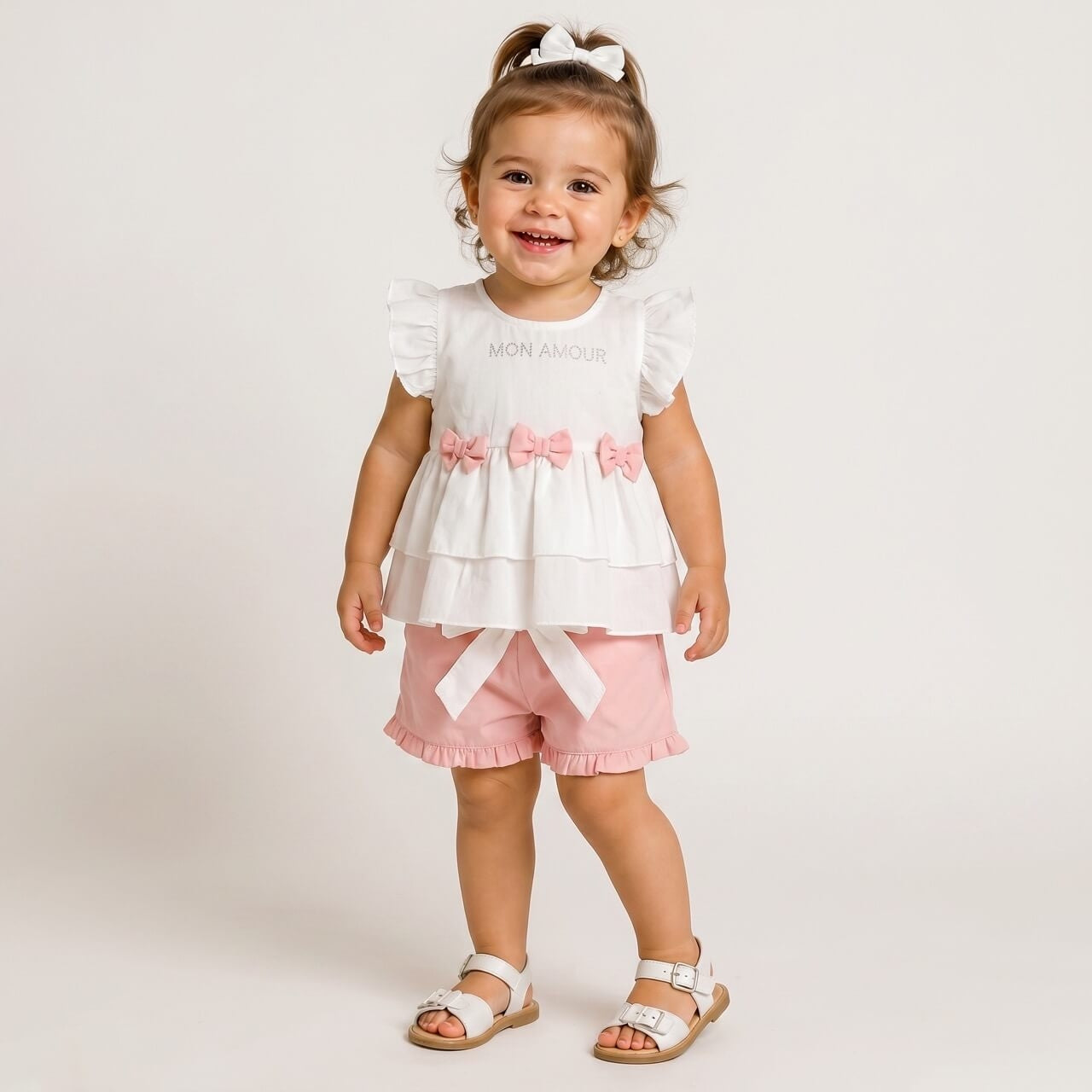 Baby-Mädchen-Baumwoll-Outfit
