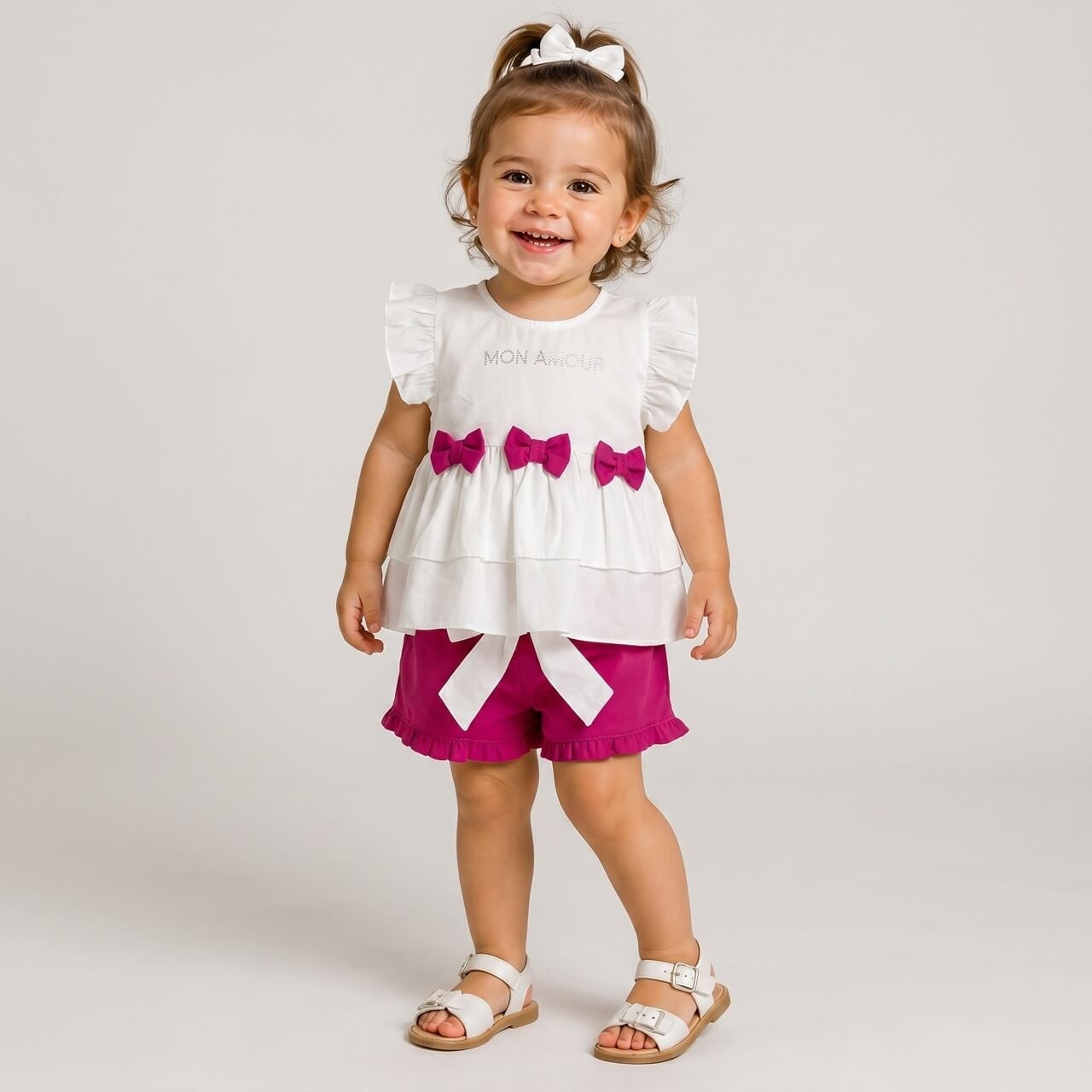 Baby-Mädchen-Baumwoll-Outfit