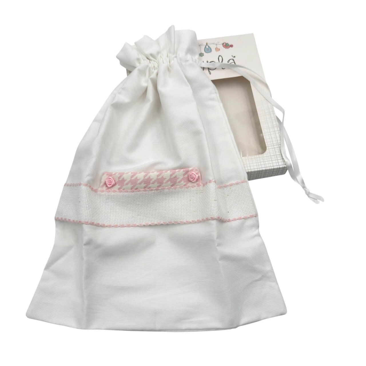 Borsa porta Oggetti/Primo Cambio Da Ricamare
