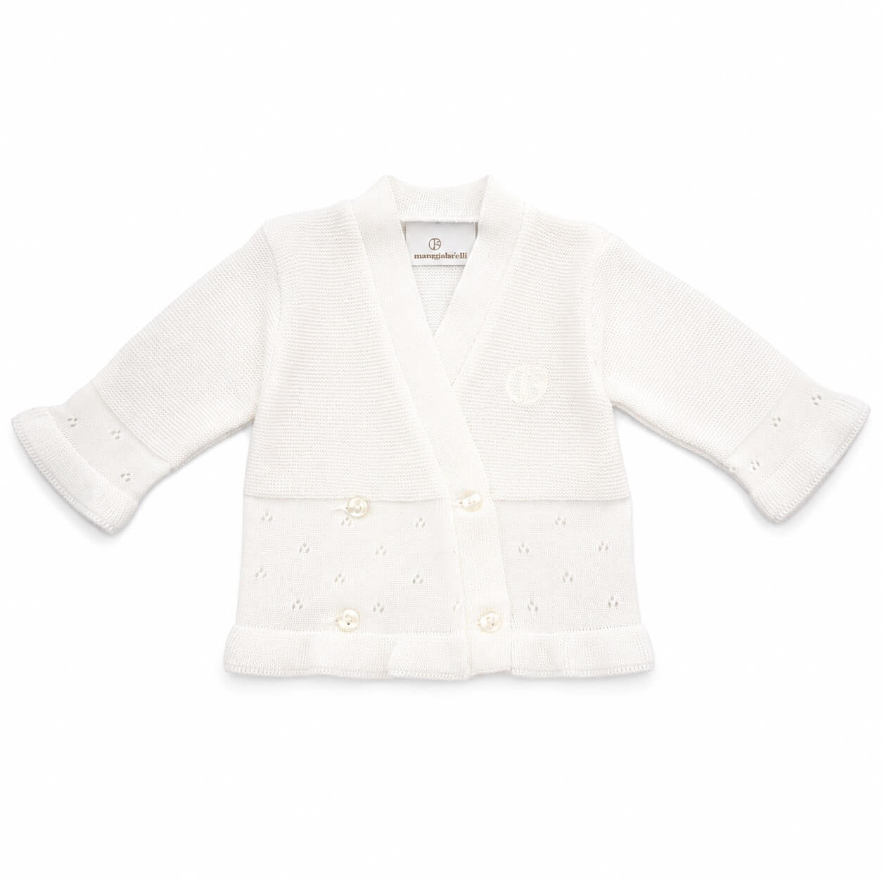Cardigan Wickeltuch Wickeltuch aus Nazareno-Garn Gabrielli