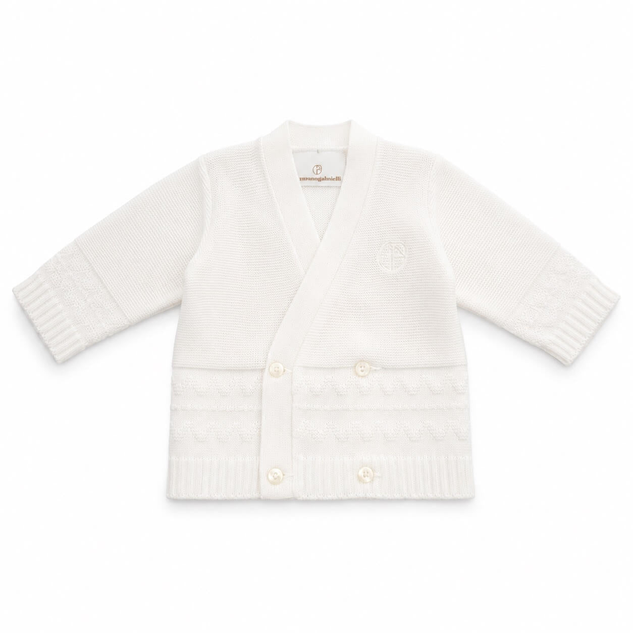Cardigan Wickeltuch Wickeltuch aus Nazareno-Garn Gabrielli