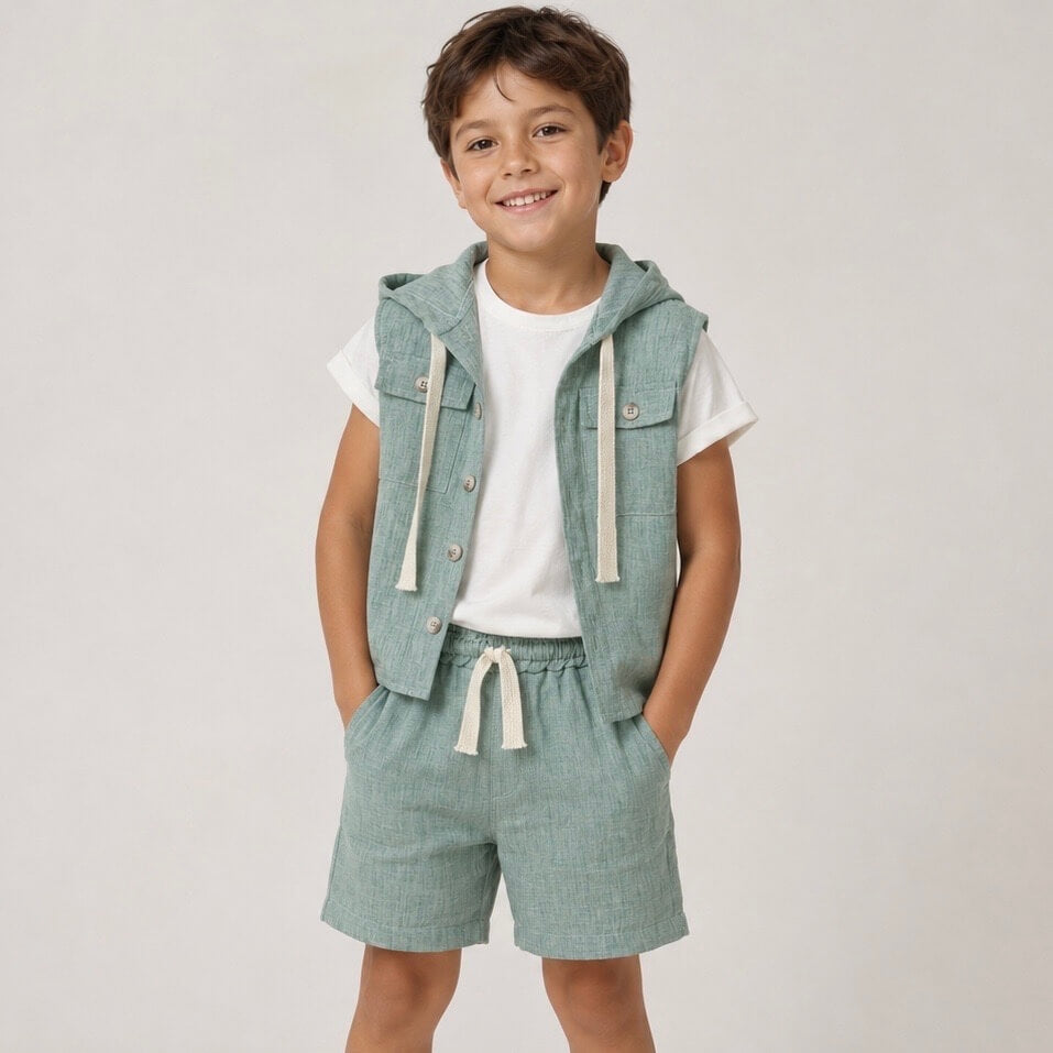 3-teiliges Baumwollset für Babys