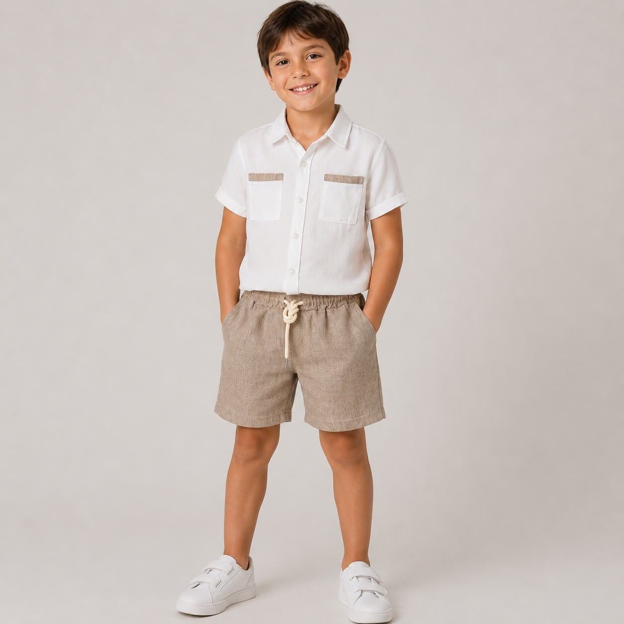 Set aus Baumwolle für Babys