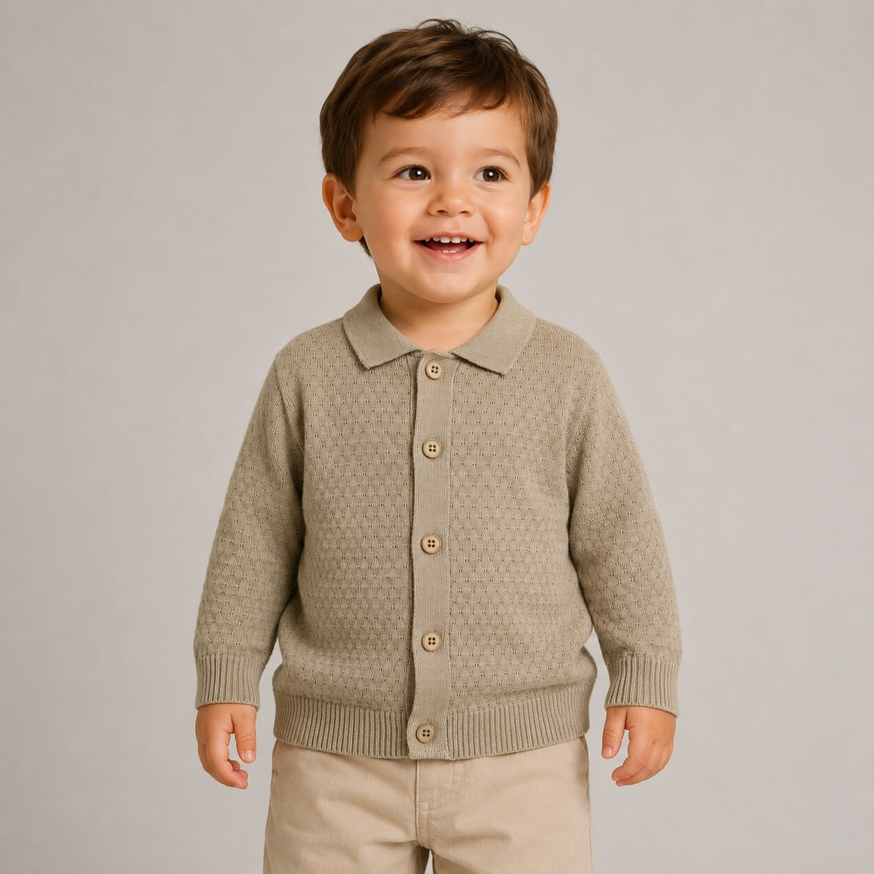 Cardigan aus Babygarn – Granada