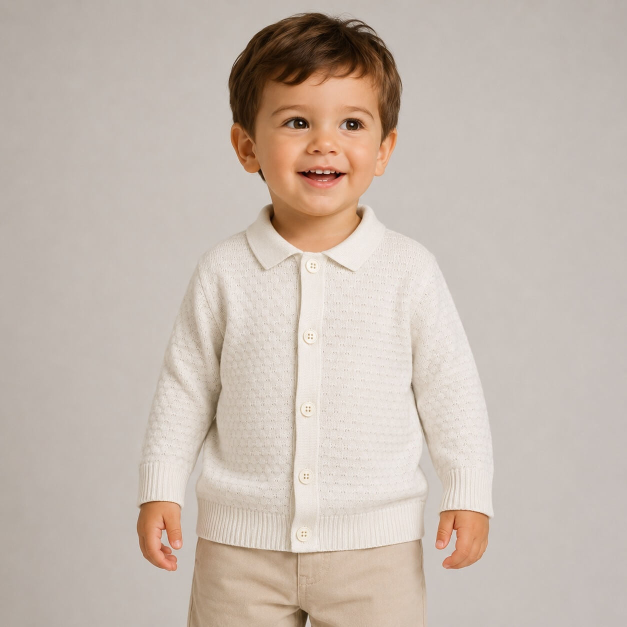 Cardigan aus Babygarn – Granada