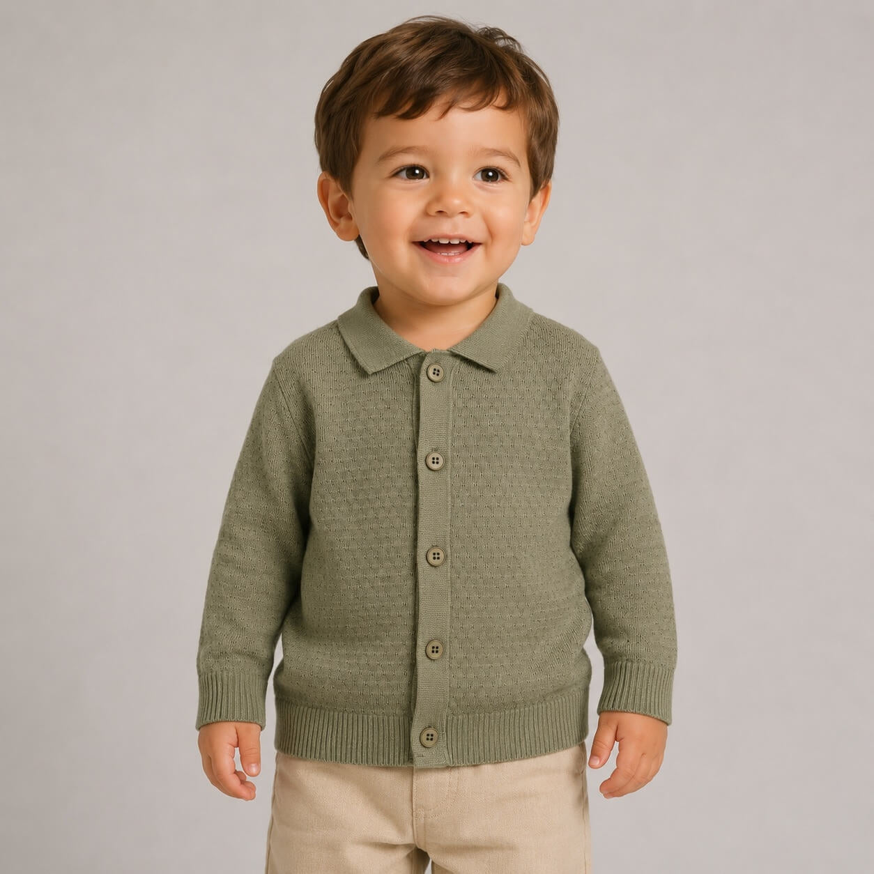 Cardigan aus Babygarn – Granada