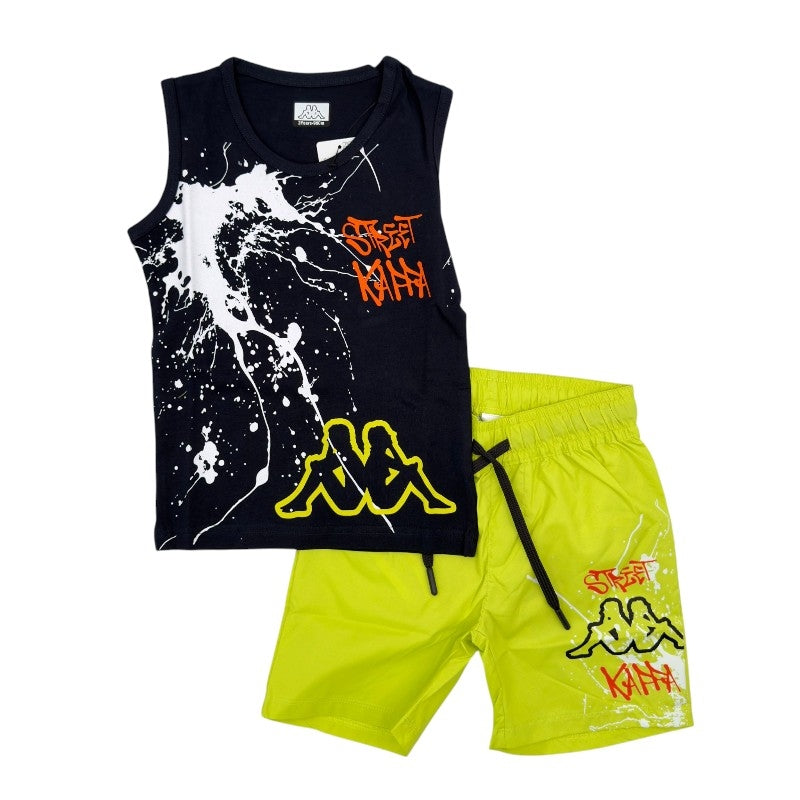 Komplettes Set Strand Baby mit Badehose Kappa