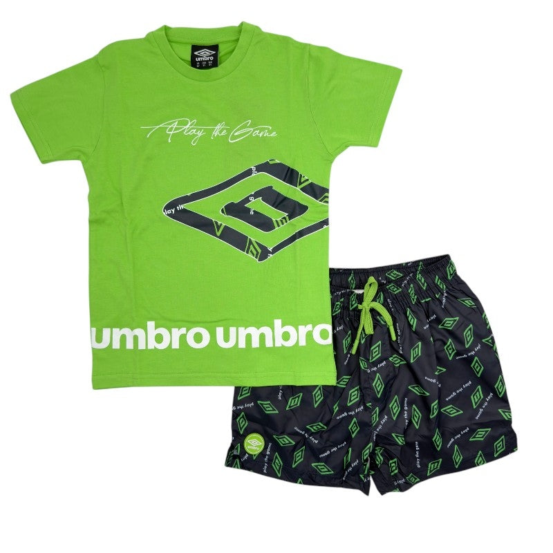 Komplettset Jungen Strand mit Badehose Umbro