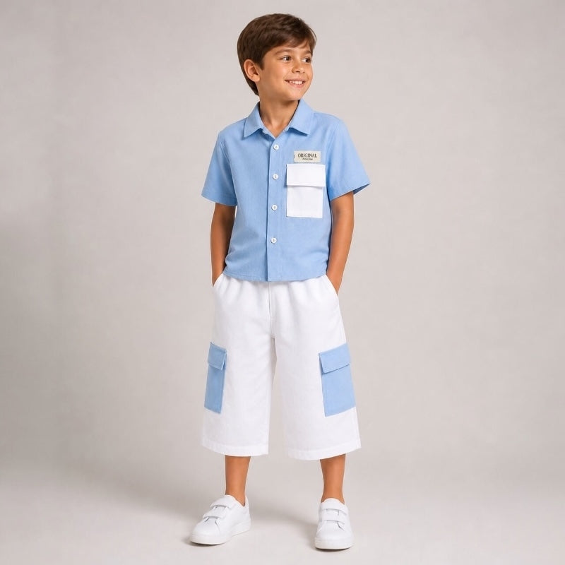 Set aus Baumwolle für Babys