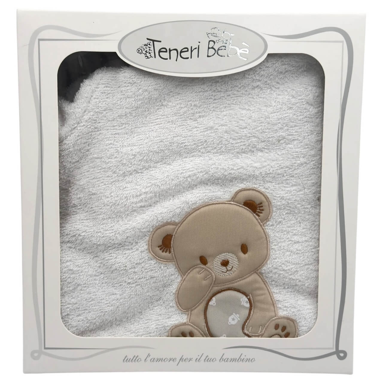 Accappatoio Poncho Spugna 2/5 Anni