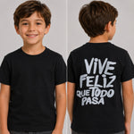 T-shirt retro Retro stampata Bimbo
