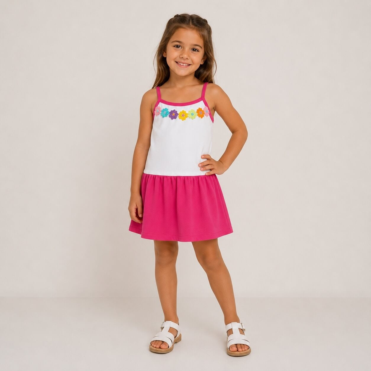 Abito Bimba in cotone