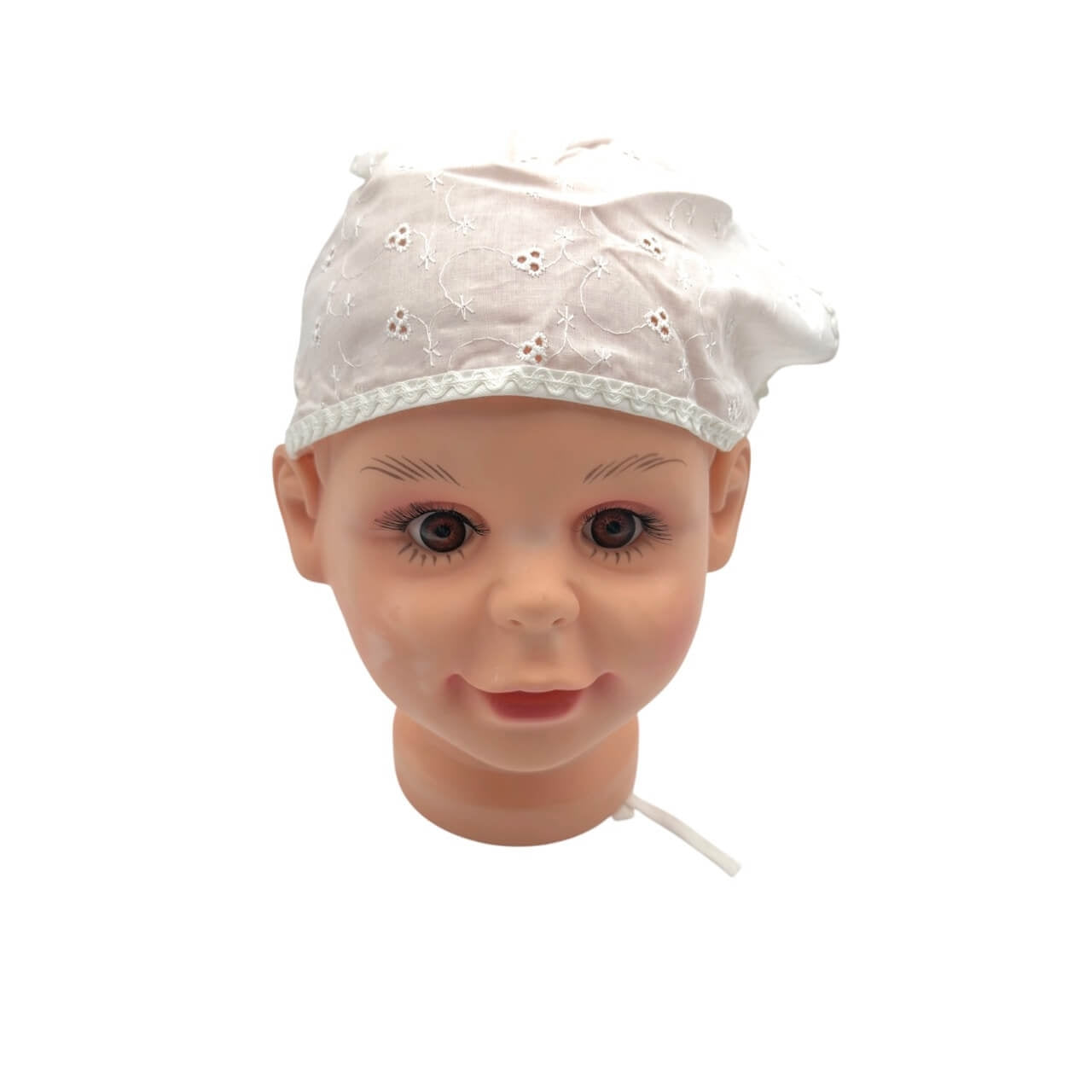 Bandana Sangallo neonata 100% Cotone