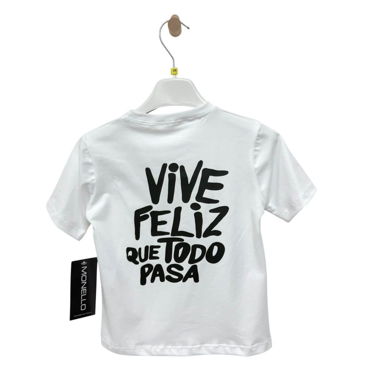 T-shirt retro Retro stampata Bimbo