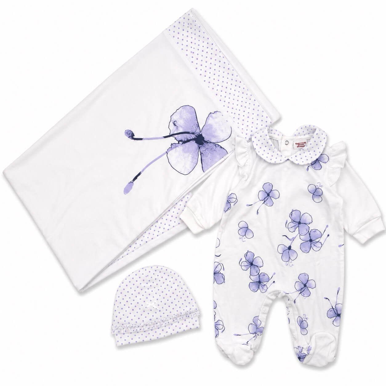Baby-Set aus Baumwolle - Preziosini